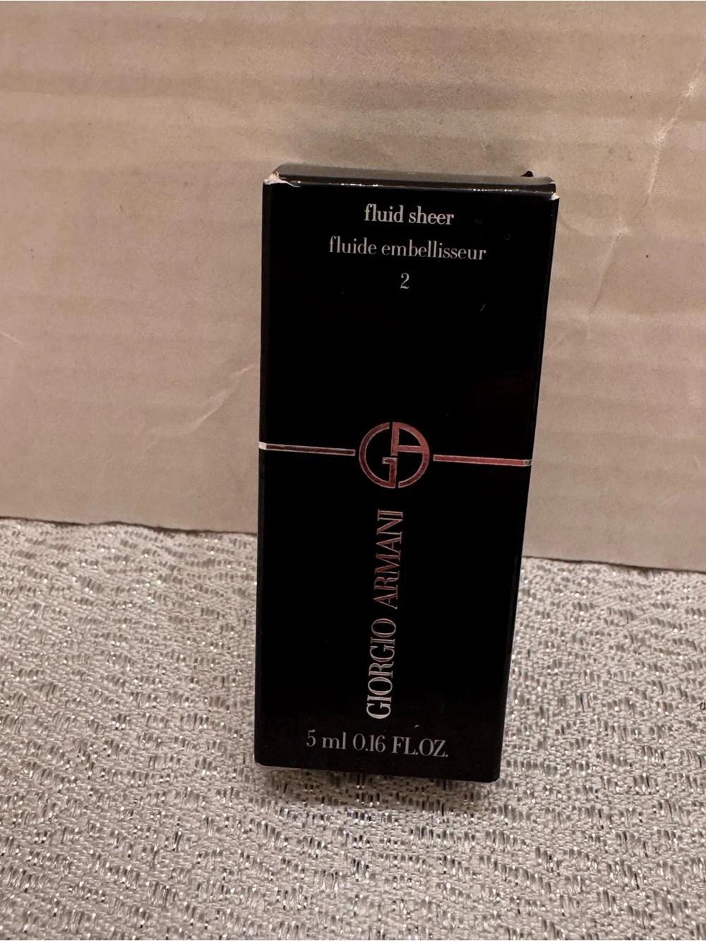 Giorgio Armani textured black